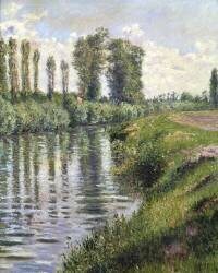 Petit Bras de la Seine à Argenteuil (Gustave Caillebotte) - Muzeo.com