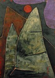 Pleine lune dans les montagnes (Paul Klee) - Muzeo.com