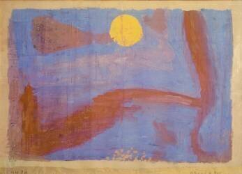Pleine lune sur la lande (Paul Klee) - Muzeo.com