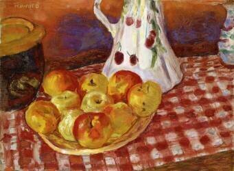 Pommes rouges et jaunes (Pierre Bonnard) - Muzeo.com