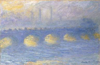 Pont de Waterloo (Claude Monet) - Muzeo.com