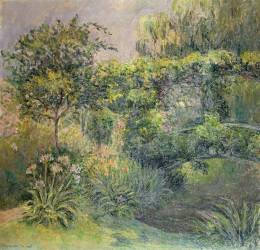 Pont des jardins de Giverny (Blanche Hoschedé) - Muzeo.com