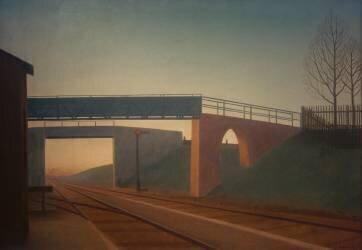 Pont ferroviaire (Georg Schrimpf) - Muzeo.com