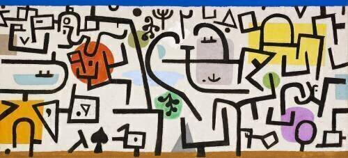 Port riche (Paul Klee) - Muzeo.com