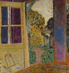 Porte donnant sur le jardin (Pierre Bonnard) - Muzeo.com