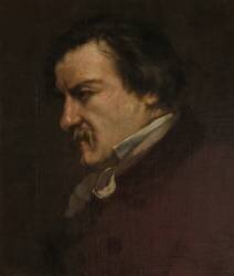 Portrait de Champfleury, écrivain (Gustave Courbet) - Muzeo.com