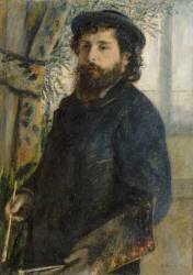 Portrait de Claude Monet (1840-1926), peintre (Auguste Renoir) - Muzeo.com