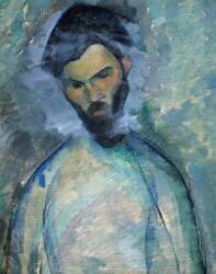 Portrait de Constantin Brancusi (Amedeo Modigliani) - Muzeo.com