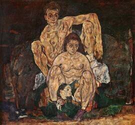 Portrait de famille (Egon Schiele) - Muzeo.com