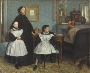 Portrait de famille, la famille Bellelli (Edgar Degas) - Muzeo.com