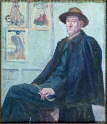 Portrait de Félix Fénéon (1861-1944), critique d'art et collectionneur (Maximilien Luce) - Muzeo.com