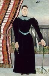 Portrait de femme (Henri Rousseau) - Muzeo.com