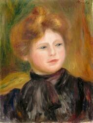 Portrait de femme (Auguste Renoir) - Muzeo.com