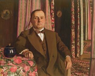 Portrait de Georg E. Haasen (Félix Vallotton) - Muzeo.com
