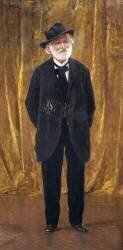 Portrait de Guiseppe Verdi (Leopoldo Metlicovitz) - Muzeo.com