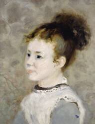 Portrait de Jeanne Sisley (Auguste Renoir) - Muzeo.com
