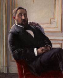 Portrait de Jules Richemont (Gustave Caillebotte) - Muzeo.com