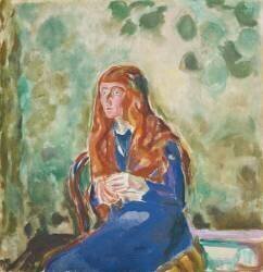 Portrait de Käte Perls (Edvard Munch) - Muzeo.com