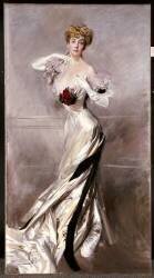 Portrait de la Comtesse Zichy (Giovanni Boldini) - Muzeo.com