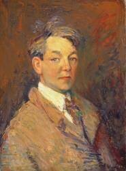 Portrait de l'artiste (William James Glackens) - Muzeo.com