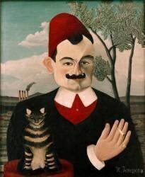 Portrait de l'Ecrivain Français Pierre Loti (Louis Marie Julien Viaud) (Henri Rousseau) - Muzeo.com