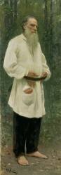 Portrait de Lev Tolstoï (Ilya Répine) - Muzeo.com