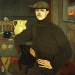 Portrait de Llewelyn Lloyd (Oscar Ghiglia) - Muzeo.com