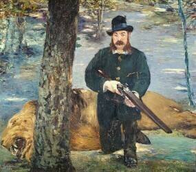 Portrait de M. Pertuiset, le chasseur de lions (Edouard Manet) - Muzeo.com