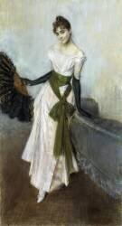 Portrait de Madame Concha de Ossa (Giovanni Boldini) - Muzeo.com