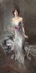 Portrait de Madame Eugène Doyen (Giovanni Boldini) - Muzeo.com