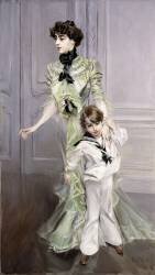 Portrait de Madame Hugo (Giovanni Boldini) - Muzeo.com