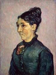 Portrait de Madame Jeanne Lafuye Trabuc (Vincent van Gogh) - Muzeo.com