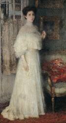 Portrait de Madame Masson (Ernest Laurent) - Muzeo.com