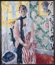 Portrait de madame Moreau Wouters (Rik Wouters) - Muzeo.com