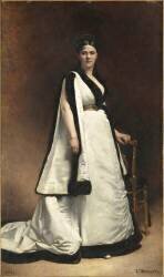 Portrait de madame Pasca (Léon Bonnat) - Muzeo.com
