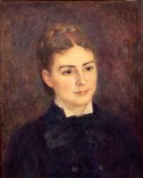 Portrait de madame Paul Bérard (Auguste Renoir) - Muzeo.com