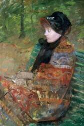 Portrait de Mademoiselle C. Lydia Cassatt (Mary Cassatt) - Muzeo.com