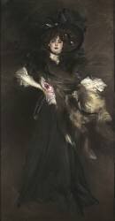 Portrait de Mademoiselle Lanthèlme (Giovanni Boldini) - Muzeo.com