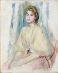 Portrait de Mademoiselle Yvonne Lerolle (Auguste Renoir) - Muzeo.com