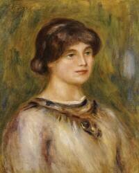 Portrait de Marie Lestringuez (Auguste Renoir) - Muzeo.com