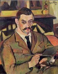 Portrait de Maurice Utrillo (Suzanne Valadon) - Muzeo.com