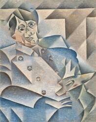 Portrait de Pablo Picasso (Juan Gris) - Muzeo.com