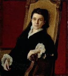Portrait de Poliksena Stepanovna Stasova (Ilya Répine) - Muzeo.com