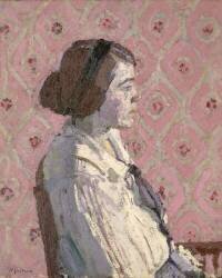 Portrait de profil : Mary L (Harold Gilman) - Muzeo.com