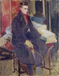 Portrait de Raymond Radiguet (Jacques-Emile Blanche) - Muzeo.com