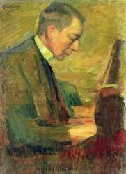 Portrait de Sergei Rakhmaninov (Leonid Osipovic Pasternak) - Muzeo.com