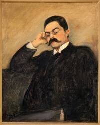 Portrait de Thor Lutken (Edvard Munch) - Muzeo.com