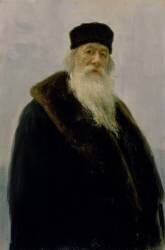 Portrait de Vladimir Vasil'evich Stasov (Ilya Répine) - Muzeo.com