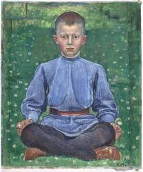 Portrait de Werner Miller (Ferdinand Hodler) - Muzeo.com