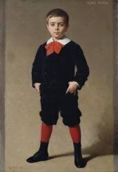 Portrait d'Henri Achille, le fils de l'artiste (Achille Zo) - Muzeo.com